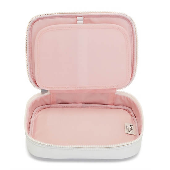Sacs Kipling 100 Pens Metallic Case Beige | FR 1183AH